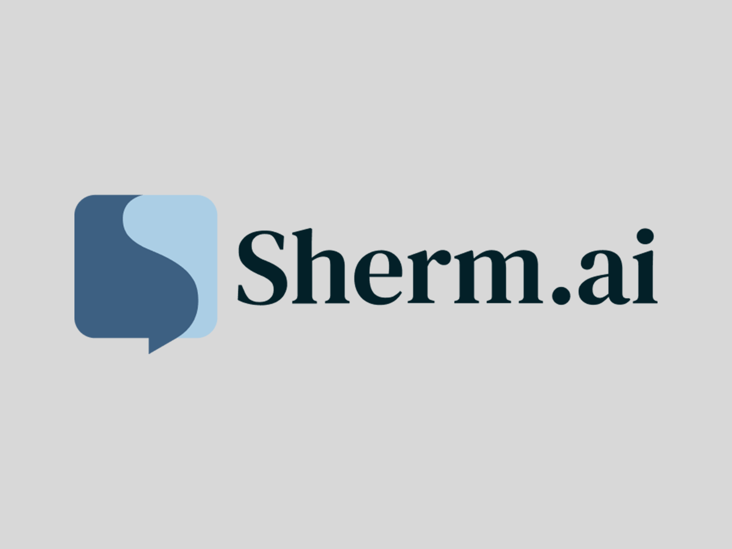 Sherm.ai logo, an AI-powered legal tech startup in the compliance space